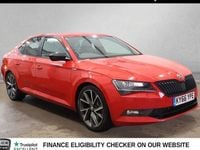 Used Skoda Superb SportLine 280 HP (205 kW) 2016 Red Hatchback