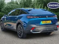New Peugeot e-408 GT 158 kW (215 HP) 2025 Blue SUV