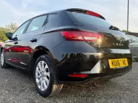 Used Seat Leon SE 110 HP (80 kW) 2016 Black Hatchback