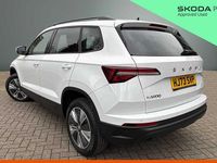 Used Skoda Karoq SE Drive 85 HP (62 kW) 2023 Moon white metallic SUV