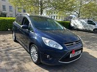 Used Ford Grand C-Max Titanium 125 HP (91 kW) 2013 Blue MPV