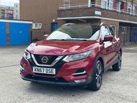 Begagnad Nissan Qashqai N-Connecta 2017 Röd SUV