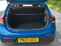 Used Kia Rio 84 HP (61 kW) 2022 Blue Hatchback