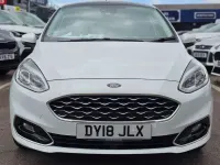 Second-hand Ford Fiesta Vignale 140 CP (102 kW) 2018 Alb Hatchback