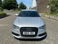 Used Audi A6 Black Edition 190 HP (139 kW) 2014 Silver Sedan
