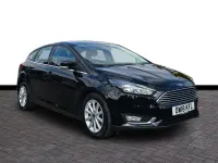 Used Ford Focus Titanium 125 HP (91 kW) 2018 Black Hatchback