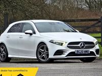 Used Mercedes A200 AMG line 163 HP (119 kW) 2020 White Hatchback