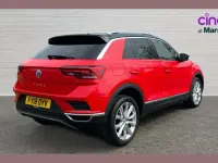 Used VW T-Roc SEL 150 HP (110 kW) 2018 Red SUV