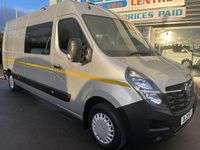 Used Vauxhall Movano Edition 135 HP (99 kW) 2021 Silver MPV