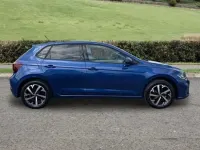 Used VW Polo Match 95 HP (69 kW) 2025 Blue Hatchback