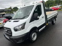 Used Ford Transit 130 HP (95 kW) 2020 White Cabriolet