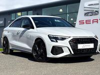 Used Audi S3 Black Edition 2024 White Sedan