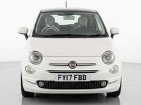 Used Fiat 500 Lounge 69 HP (50 kW) 2016 White Hatchback