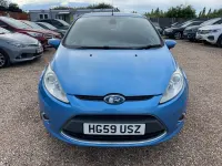Used Ford Fiesta Titanium 2009 Blue Hatchback