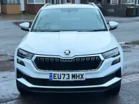Used Skoda Karoq SE L 150 HP (110 kW) 2023 White SUV
