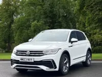 Used VW Tiguan R-line Edition 150 HP (110 kW) 2023 White SUV