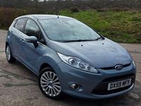 Used Ford Fiesta Titanium 2009 Blue Hatchback