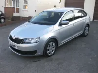 Used Skoda Rapid 95 HP (69 kW) 2018 Silver Hatchback