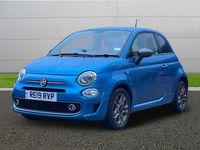 Used Fiat 500 S 69 HP (50 kW) 2019 Blue Hatchback