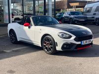 Used Abarth 124 Spider 170 HP (125 kW) 2018 White Cabriolet