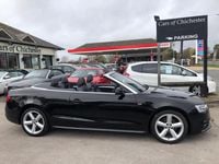 Used Audi A5 Cabriolet S-Line 2013 Black Cabriolet