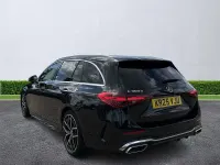 Used Mercedes C300e AMG Line Premium 2025 Black Estate