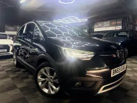 Used Vauxhall Crossland X Business Edition 83 HP (61 kW) 2019 Black SUV