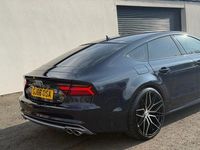 Used Audi A7 Sportback S-Line 272 HP (200 kW) 2016 Blue Hatchback