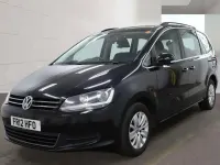 Used VW Sharan SE 140 HP (102 kW) 2012 Black MPV