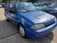 Used Subaru Justy 68 HP (50 kW) 1996 Blue Hatchback