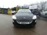 Used Ford Focus Zetec 95 HP (69 kW) 2019 Black Estate