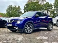 Used Nissan Juke Tekna 110 HP (80 kW) 2015 Blue SUV