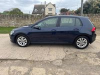 Begagnad VW Golf VII SE 122 HK (89 kW) 2013 Blå Halvkombi