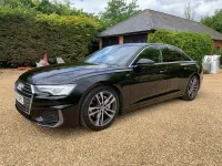 Used Audi A6 S-Line 245 HP (180 kW) 2019 Black Sedan