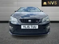 Used Seat Leon FR 220 HP (161 kW) 2015 Black Hatchback