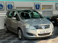 Used Vauxhall Zafira 140 HP (102 kW) 2008 Silver MPV