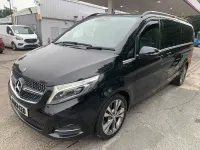 Used Mercedes V220 163 HP (119 kW) 2017 Black MPV