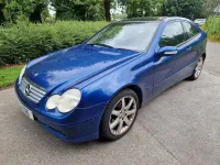 Used Mercedes C230 SE 2003 Blue Coupe