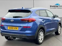 Used Hyundai Tucson SE 132 HP (97 kW) 2018 Stellar blue metallic SUV