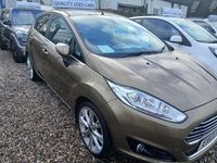 Used Ford Fiesta Titanium X 2013 Brown Hatchback