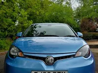 Used MG MG3 106 HP (77 kW) 2016 Blue Hatchback