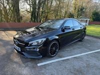 Used Mercedes CLA200 AMG line 156 HP (114 kW) 2019 Black Sedan