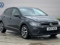 Used VW Polo Match 95 HP (69 kW) 2025 Black Hatchback