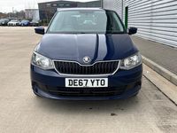 Used Skoda Fabia SE 95 HP (69 kW) 2017 Blue Hatchback