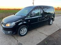 Used VW Caddy Maxi 140 HP (102 kW) 2014 Black MPV