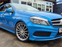 Used Mercedes A200 AMG 156 HP (114 kW) 2014 Blue Hatchback