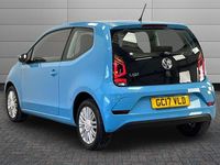 Used VW up! move up! 60 HP (44 kW) 2017 Blue Hatchback