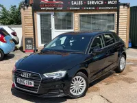 Used Audi A3 Sportback Design 110 HP (80 kW) 2016 Black Hatchback