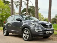 Używany Kia Sportage 134 KM (98 kW) 2014 Srebrny SUV