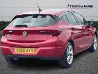 Used Vauxhall Astra SRi 145 HP (106 kW) 2020 Red Hatchback